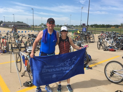 2019 Finishers with race towel